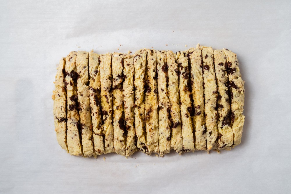 Almond Biscotti - dipped in chocolate and more almonds! — The