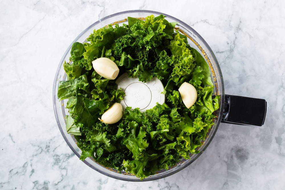 Kale Pesto Mushroom Pistachio Bowls Recipe - Love and Lemons